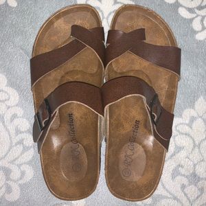 Brown RK Collection boutique sandals